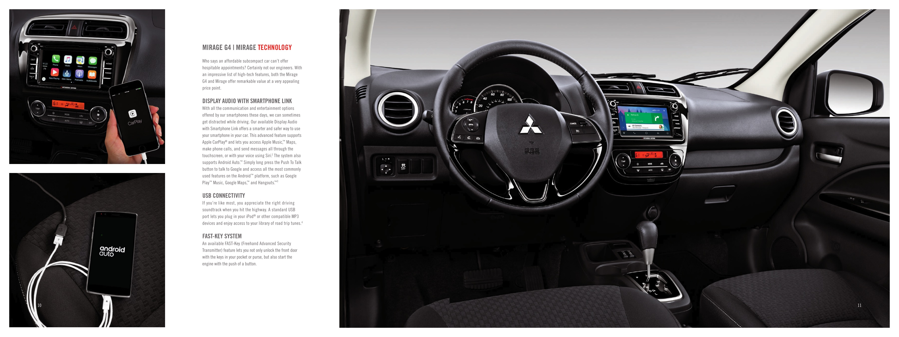 2017 Mitsubishi Mirage Brochure Page 8